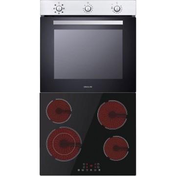 Davoline BXA 608 IX + BVC6005 Φούρνος άνω Πάγκου 72lt με Κεραμικές Εστίες Π59.4εκ. Inox Davoline BXA 608 IX + BVC6005 Φούρνος άνω Πάγκου 72lt με Κεραμικές Εστίες Π59.4εκ. Inox